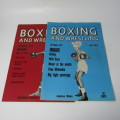 South Africa Boxing and Wrestling Magazine - No.s 1 to 12 with 3 and 8 missing - also Vol. 12 No. 1