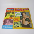 Boxing Pictorial Magazine - Lot of 7 magazines in the 1976/77 period
