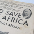 Sheet Music of 1936South Africa National Anthem - God save South Africa - 2nd edition revised with