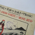 Antique Sheet music - Fairy Tales told in music- No.6 Snow White by Gladys Cumberland