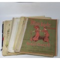 Lot of 12 antique Sheet Music pieces - all older than 100 years