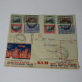 South Africa SACC 75 to 78 - 14 December 1938 Voortrekker memorial fund stamps