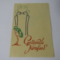 Ossewa brandwag Christmas card in excellent condition - RARE