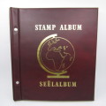Great Britain mint stamp album from late 60`s onwards with hundreds of mint stamps