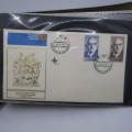 Album with over 40 old South Africa First Day Cover Covers