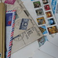 A Kilo of Stamps on envelopes First Day Covers and postal history - some duplicates
