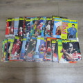 Lot of 90 South African Boxing World magazines dated between 1976 and 1989