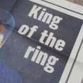 Weekend Argus Poster - Muhammad Ali King of the Ring - 21 February 1976