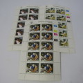 Namibia Swakopmund 4 full sheets of mint stamps SACC 55,56,57,58