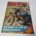 Patrys magazine - Augustus 1982 - Rugby in SA deel 3 - Witwatersrand Kadetkamp - no center poster