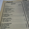 Patrys magazine - Mei 1977 - Wie was jan van Riebeeck - no poster - punch holes