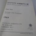 Stanly Gibbons stamp catalogue 1969 - Europe and Colonies