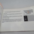 Pentax P30T camera booklet
