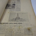 1960`s Windhoek newspaper press cuttings - e.g Kaiserliche Schutztruppe, schools in SWA