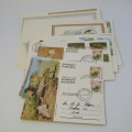 Lot of 28 postal items with animals