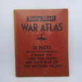 WW2 Daily Mail War Atlas with large air view map of the Western Front