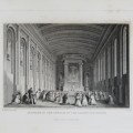 Engraving by J Rogers from painting by Geo Petrie - Printed by Fisher Son and Co