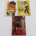 Lot of 3 vintage Western Books by Brett McKinley
