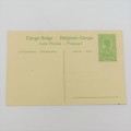 Belgian Congo postcard with preprinted 5 cent stamp - Unused