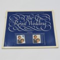 British Post Office Royal wedding 1981 stamps and booklet - Lady Di