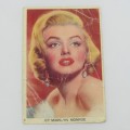 Vintage Marilyn Monroe card - No 67 well used and scratched