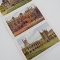 Souvenir Letter card of oxford with 5 water-colour views - Unused