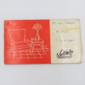 1967 Lewis Stores payment book