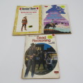 Lot of 3 vintage Western books by Kirk Hamilton