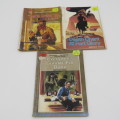 Lot of 3 vintage Western books by Emerson Dodge