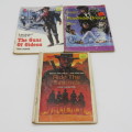 Lot of 3 vintage Western cowboy books