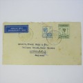 Dutch India Airmail cover to England