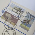 Registered cover from Karasburg SWA to Kimberley South Africa 30 November 1988