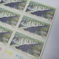1976 SWA Water Supply Stamps SACC 304 305 - Set of control blocks