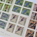 1971 Birds of Rhodesia SACC 221 - 226 control blocks of 4 - hinged