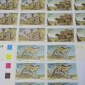 1976 Nature Conservation SACC 299 - 301 Set of Control Blocks of 6