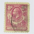 Northern Rhodesia 1925 Definitive issue SACC 8 used 8 penny stamp