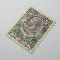 Northern Rhodesia 1925 Definitive issue SACC 13 used 3 Shilling stamp