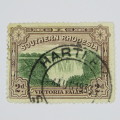 Southern Rhodesia 1932 Victoria Falls SACC 30 2 used stamps
