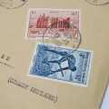 Airmail Niger 1955 to London Registered