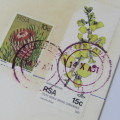 Pietermaritzburg 2 Registered colour postmarks