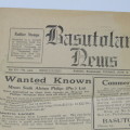 Basutoland News paper Tuesday 6 June 1933 - very scarce