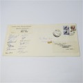 7th South African Antarctic expedition 1965-1966 cover addressed to Cape Town - signed by members