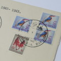 3rd South African Antarctic expedition 1962-1963 FDC addressed to Cape Town - signed by members