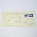 9th South African Antarctic expedition 1968-1969 FDC addressed to Cape Town South Africa - signed