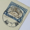 Per Imperial Airways flight cover from Johannesburg South Africa to Kent England with a South Africa