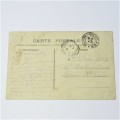 French Military postcard WW1, back stamped with a Resort Postes 4 Aug 1915 cancellation