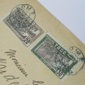 Postal cover from Lome Togo to Paris France 20 April 1928