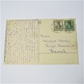 Postcard from Gotha Germany to Gassel with two German stamps and two Gotha 27 June 1916 cancellation