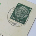 Berlin internal postcard with a German stamp and a Berlin 17 June 1938 cancellation