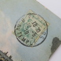 War orphans issue censored postcard from Paris to Cape Town